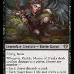Rankle, Master of Pranks (CMM-180) - Commander Masters
