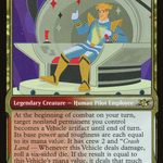 Captain Rex Nebula (UNF-508) - Unfinity: (Showcase) Foil