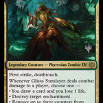 Glissa Sunslayer (PPONE-202) - Phyrexia: All Will Be One Promos