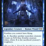Geralf, Visionary Stitcher (PRE-061) - Innistrad: Crimson Vow Promos Foil