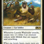 Leonin Warleader (PPM20-23P) - Core Set 2019 Promos