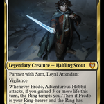 Frodo, Adventurous Hobbit (LTC-002) - Tales of Middle-earth Commander