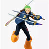 Zoro from the Battle Record Collection by THE MIGHTY HOBBY SHOP, detailed figure illustration on a white background