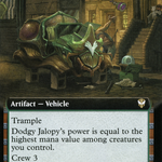 Dodgy Jalopy (NCC-158) - New Capenna Commander: (Extended Art)