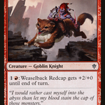 Weaselback Redcap (ELD-148) - Throne of Eldraine