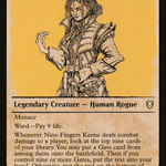 Nine-Fingers Keene (CLB-435) - Commander Legends: Battle for Baldur's Gate: (Showcase)