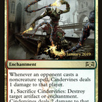 Cindervines (PRE-161S) - Ravnica Allegiance Promos Foil