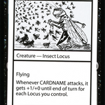 Swarm of Locus (CMB1-048) - Mystery Booster Playtest Cards 2019