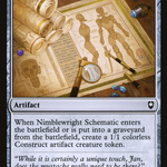 Nimblewright Schematic (CLB-330) - Commander Legends: Battle for Baldur's Gate