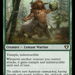 Stonehoof Chieftain (CMM-325) - Commander Masters