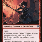 Amber Gristle O'Maul (CLB-159) - Commander Legends: Battle for Baldur's Gate