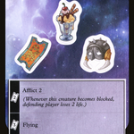 Ancestral Hot Dog Minotaur (UNF-023) - Unfinity Sticker Sheets