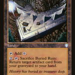 Buried Ruin (Retro Frame) (BRC-177) - The Brothers' War Commander