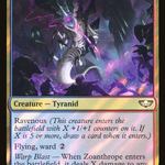 Zoanthrope (40K-149) - Warhammer 40,000 Commander Foil