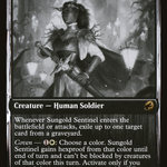 Sungold Sentinel (DBL-037) - Innistrad: Double Feature