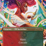Bloodbraid Elf (SLC-2009) - Secret Lair 30th Anniversary Countdown Kit (Borderless)