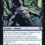 Evolved Sleeper (PRE-093) - Dominaria United Promos Foil