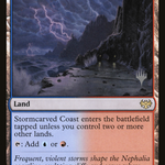 Stormcarved Coast (PPDMU-265P) - Innistrad: Crimson Vow Promos