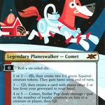 Comet, Stellar Pup (UNF-526) - Unfinity (Borderless) Foil