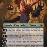 Wrenn and Seven (MID-278) - Innistrad: Midnight Hunt (Borderless)