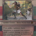 Samut, Vizier of Naktamun (MAT-224) - March of the Machine: The Aftermath: (Showcase) (Borderless) Foil