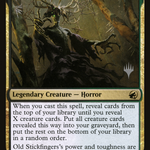 Old Stickfingers (PPMID-234P) - Innistrad: Midnight Hunt Promos