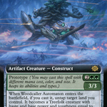 Woodcaller Automaton (BRO-377) - The Brothers' War: (Extended Art)