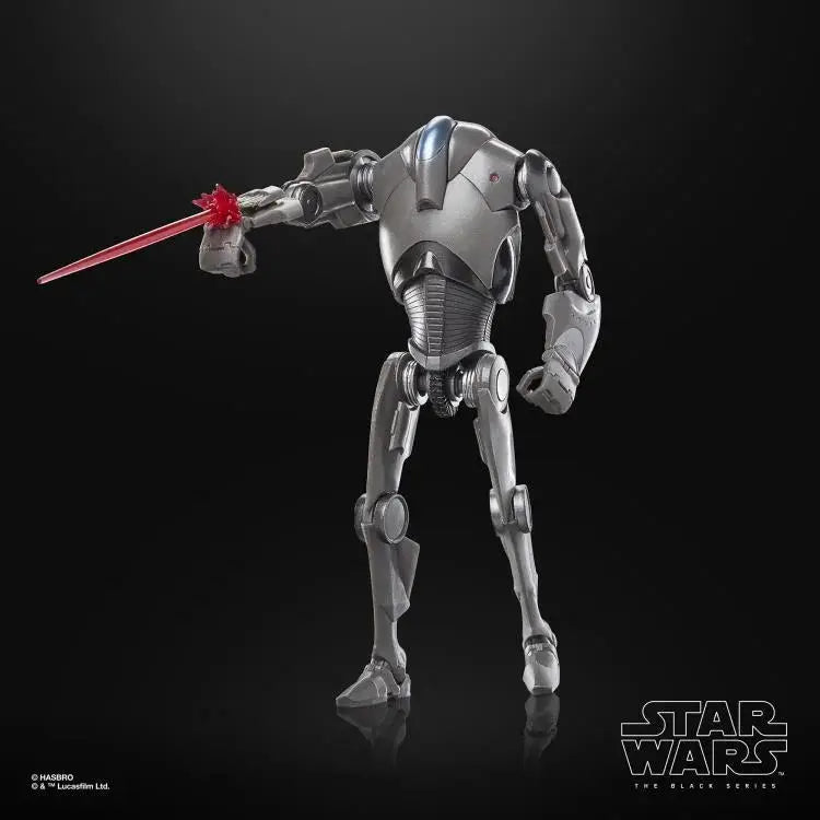 Star Wars Black Series 6-inch Super Battle Droid action figure from Attack of the Clones, detailed toy figure by THE MIGHTY HOBBY SHOP