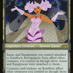 Solaflora, Intergalactic Icon (UNF-497) - Unfinity: (Showcase) Foil