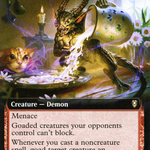 Bothersome Quasit (CLB-628) - Commander Legends: Battle for Baldur's Gate: (Extended Art)
