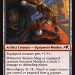 Simian Sling (NEO-163) - Kamigawa: Neon Dynasty