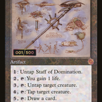Staff of Domination (BRR-119Z) - The Brothers' War Retro Artifacts Foil