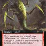 Spiteful Sliver (SLD-643) - Secret Lair Drop: (Extended Art) Foil