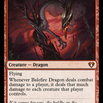 Balefire Dragon (CMM-207) - Commander Masters