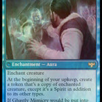 Mirrorhall Mimic // Ghastly Mimicry (PRE-068) - Innistrad: Crimson Vow Promos: (Double Faced Transform) Foil