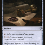 Patriar's Seal (CLB-332) - Commander Legends: Battle for Baldur's Gate