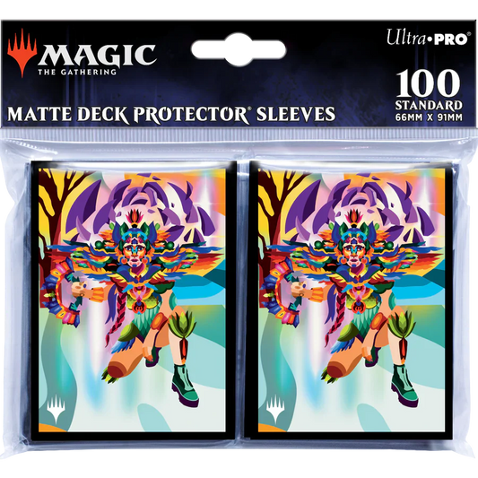 The Lost Caverns of Ixalan Huatli, Poet of Unity Standard Deck Protector Sleeves (100ct) for Magic: The Gathering