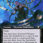 Activated Sleeper (DMC-074) - Dominaria United Commander: (Extended Art)