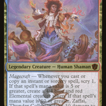 Zaffai, Thunder Conductor (C21-004) - Commander 2021 Display Commanders Etched Foil