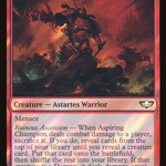 Aspiring Champion (40K-71★) - Warhammer 40,000 Commander Foil
