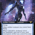 Cyberdrive Awakener (NEC-048) - Neon Dynasty Commander: (Extended Art)