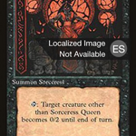 Sorceress Queen (4BB-162) - Fourth Edition Foreign Black Border