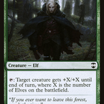 Timberwatch Elf (KHC-076) - Kaldheim Commander