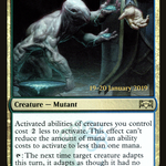 Biomancer's Familiar (PRE-158S) - Ravnica Allegiance Promos Foil