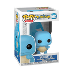 Pokémon Squirtle Pop! vinyl figure in packaging on a green background