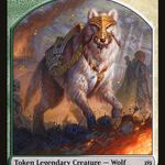 Voja, Friend to Elves (WAR-017) - War of the Spark Tokens