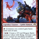 Goro-Goro, Disciple of Ryusei (PRE-145S) - Kamigawa: Neon Dynasty Promos Foil