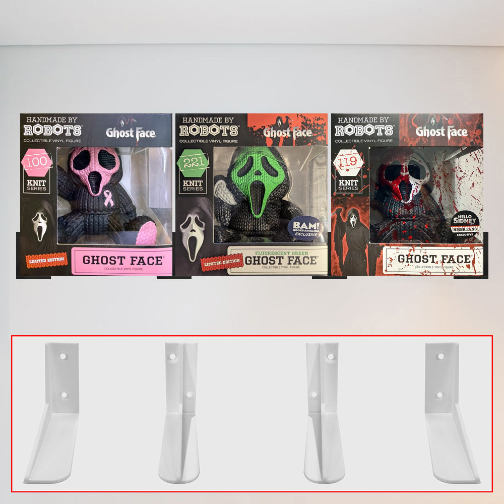 3D Floating Shelf for HMBR Full Size Boxes (Shelf Size: 3in high x 4in deep)