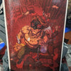 Cover art for FINAL BOSS 4 Virgin Color Limited 100 Jams Fortress Comics, featuring Thler Kirkham and Todd Beats illustration.