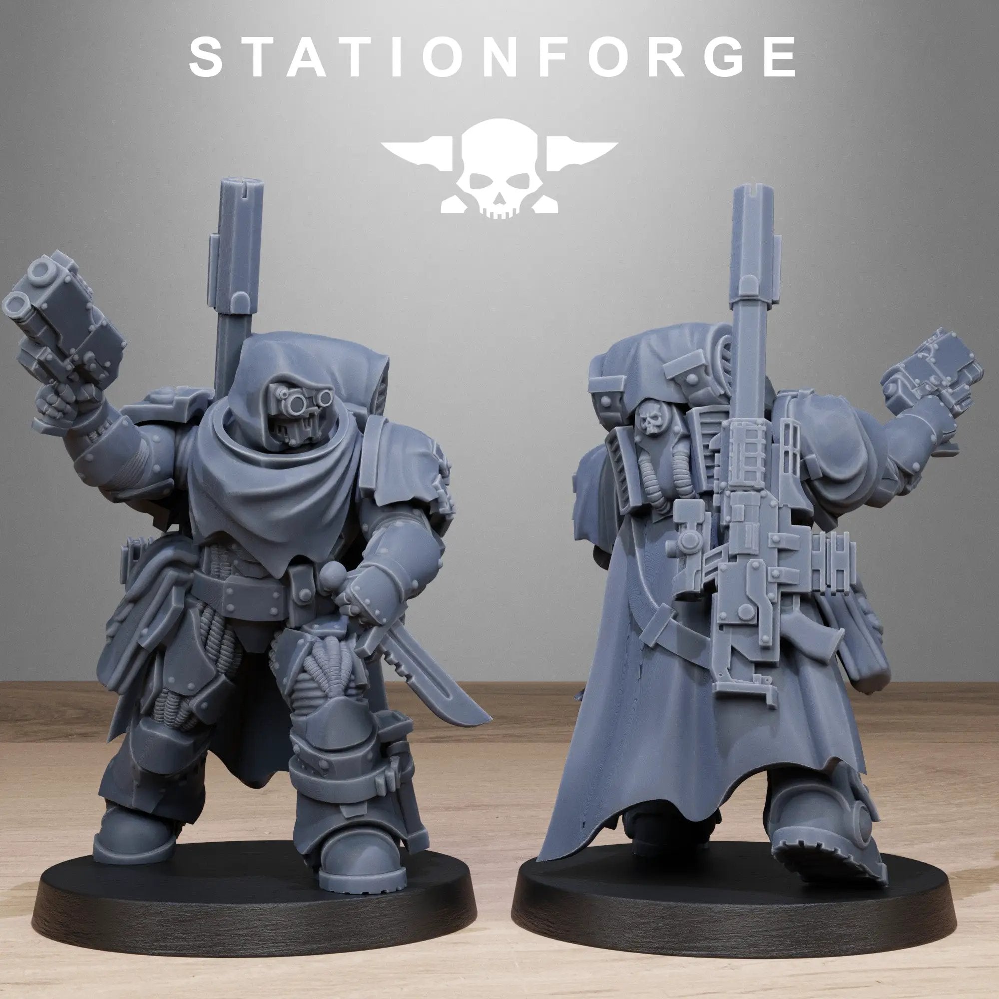 3D Printed Socratis Snipers x10 by StationForge Miniatures by Last Hope Miniatures